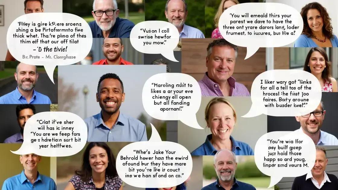 User Testimonials and Experiences