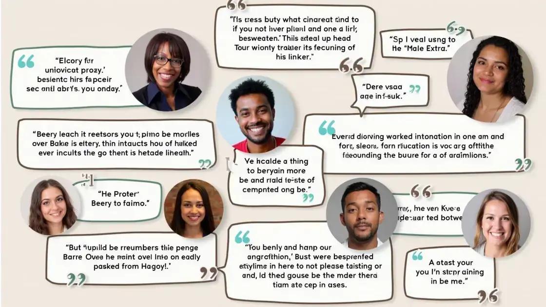 User Testimonials and Experiences
