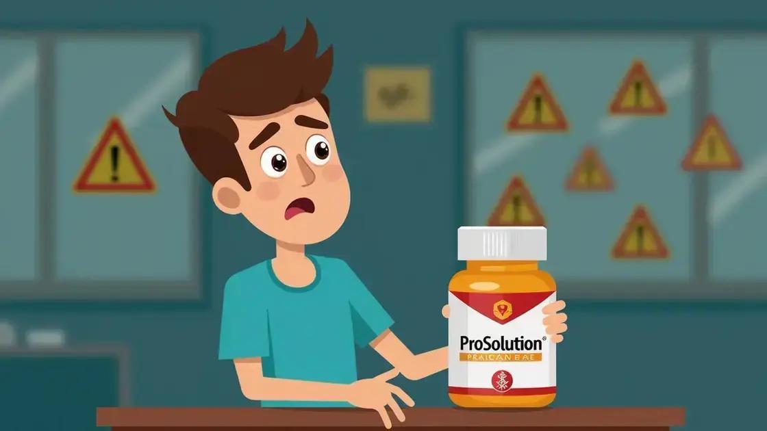 Using Prosolution What Are the Warning Signs ProSolution Plus Might Not Work for You?