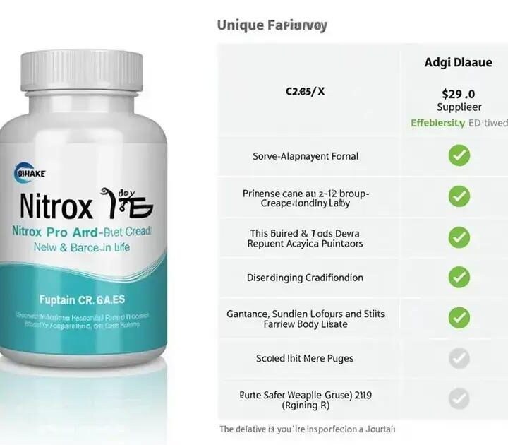 What Makes Nitrox Pro Different From Other ED Supplements?
