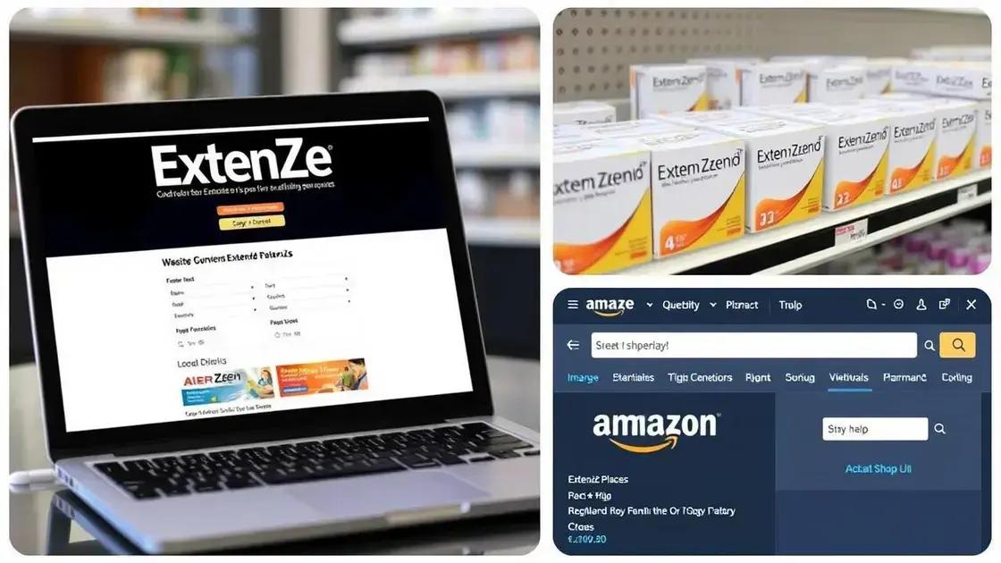 Where to Buy ExtenZe