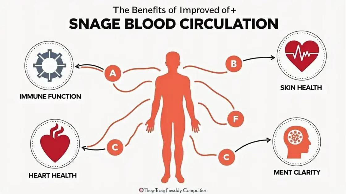 Benefits of Improved Blood Circulation