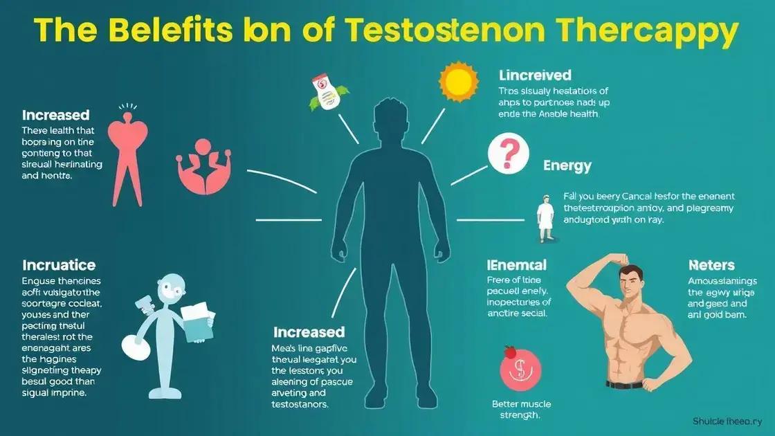 Benefits of Testosterone Therapy