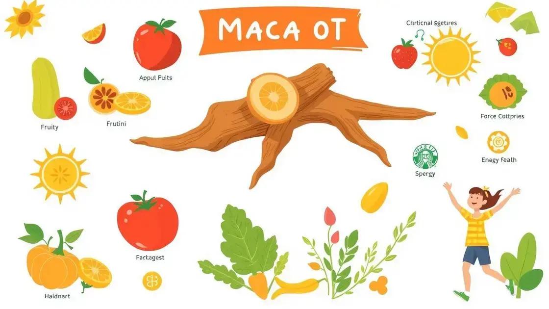 Health Benefits of Maca Root