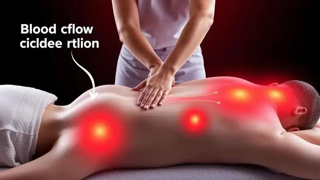 How Massage Improves Blood Circulation