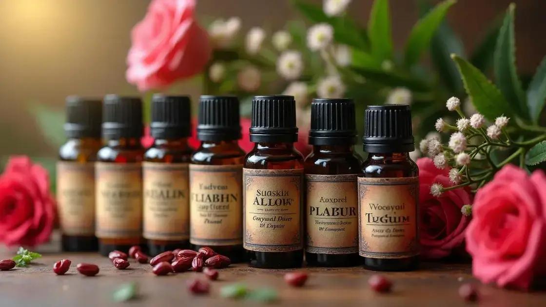 Key Essential Oils for Male Sexual Performance