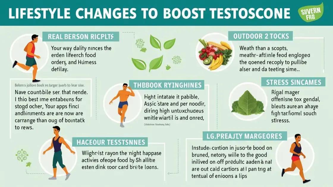 Lifestyle Changes for Optimal Testosterone