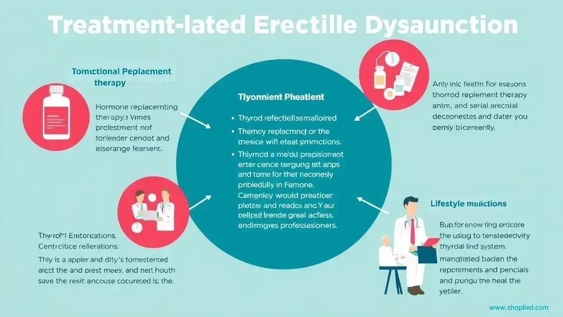 Treatment Options for Thyroid-Related ED