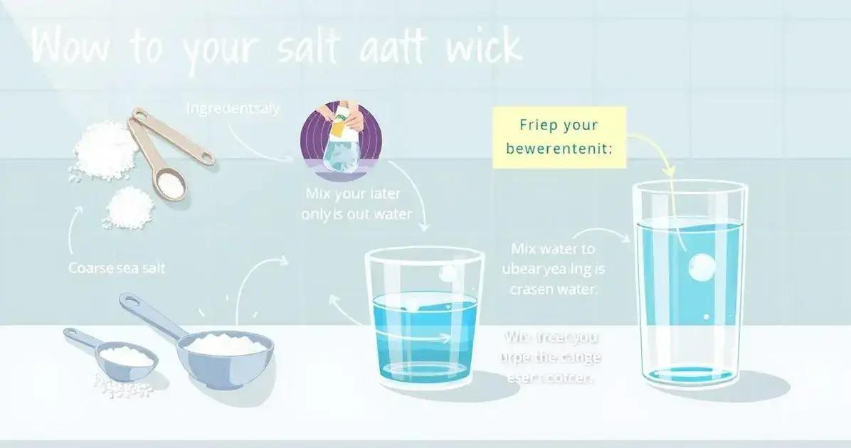 How to Safely Perform a Salt Water Flush