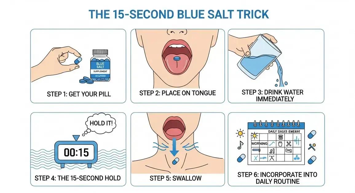 How to Use the 15-Second Blue Salt Trick How to Use the 15-Second Blue Salt Trick