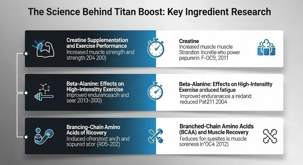 Scientific Studies Supporting Titan Boost Scientific Studies Supporting Titan Boost